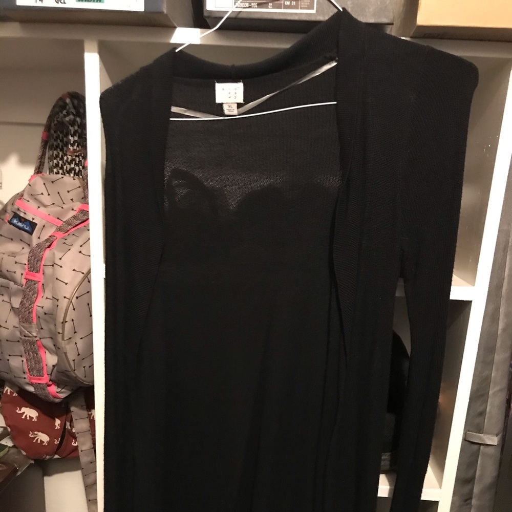 Black Cardigan
